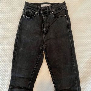 DYNAMITE Black High Waisted Skinny Jeans